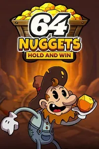 64 Nuggets Hold and Win — onlineautomat från Booming Games